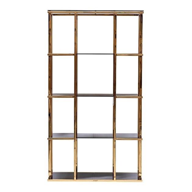 Стеллаж Garda Decor 46AS-SH1537-Gold Фото № 