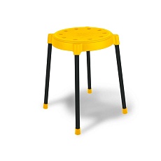 Табурет Sheffilton SHT-S36 желтый/черный 8077259302