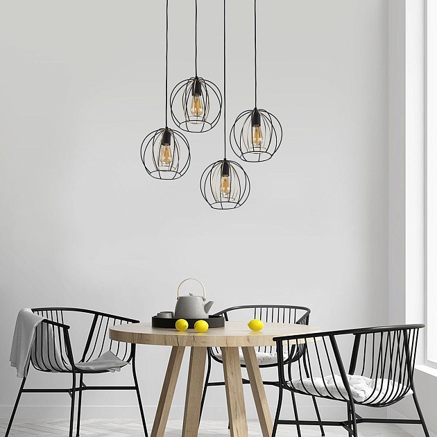 Подвесная люстра TK Lighting 6598 Jaula Фото № 3