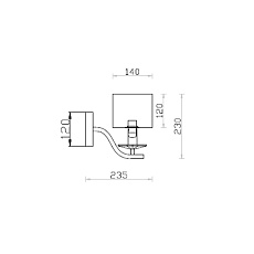 Бра Vele Luce Violento VL1613W01 1