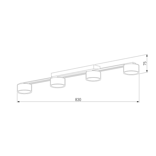 Потолочная люстра TK Lighting 6245 Dallas Black изображение 2 Потолочная люстра TK Lighting 6245 Dallas Black Фото № 2