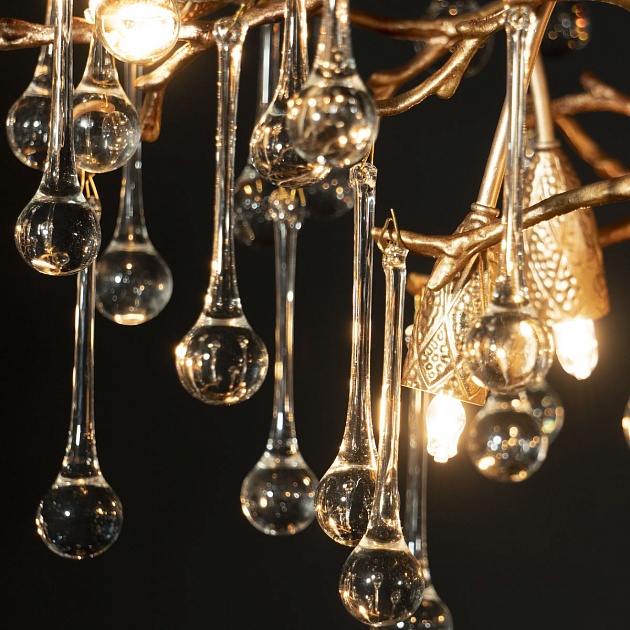 Подвесная люстра Loft IT Bijout 10067/1500 GB изображение 10 Подвесная люстра Loft IT Bijout 10067/1500 GB Фото № 10