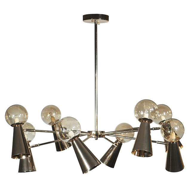 Подвесная люстра Loft IT Halley 10046/8 Gold Фото № 