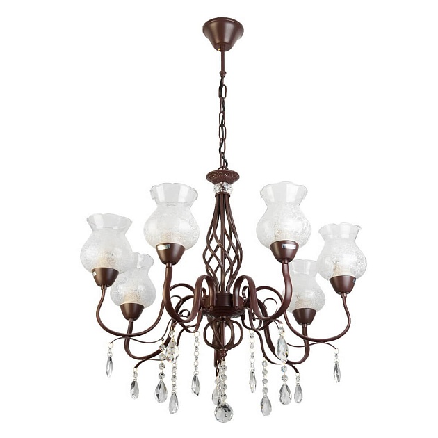Подвесная люстра Toplight Kelli TL5680D-07PG изображение Подвесная люстра Toplight Kelli TL5680D-07PG Фото №