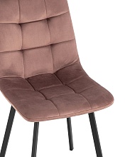 Кухонный стул Stool Group Chilly велюр пыльно-розовый OS-2011 HLR-44 1