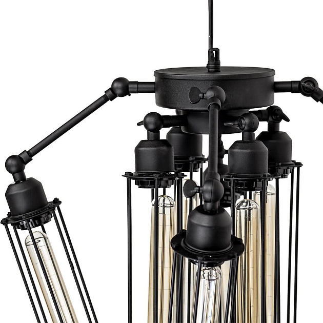 Подвесная люстра Loft IT Loft Industrial Cage Loft1136 Фото № 2