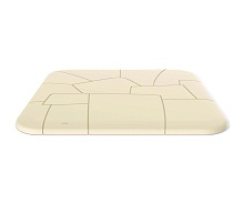 Кухонный стол Sheffilton SHT-TU14/TТ 83/83 бежевый/чёрный муар/золото 5071775702 3