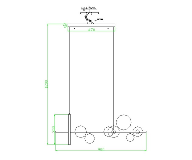 Подвесная люстра Kink Light Иона 09408-7,19 Фото № 2