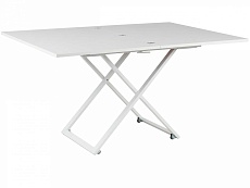 Стол-трансформер Levmar Compact D78/S64 белый/ опоры белые 7125110706 3