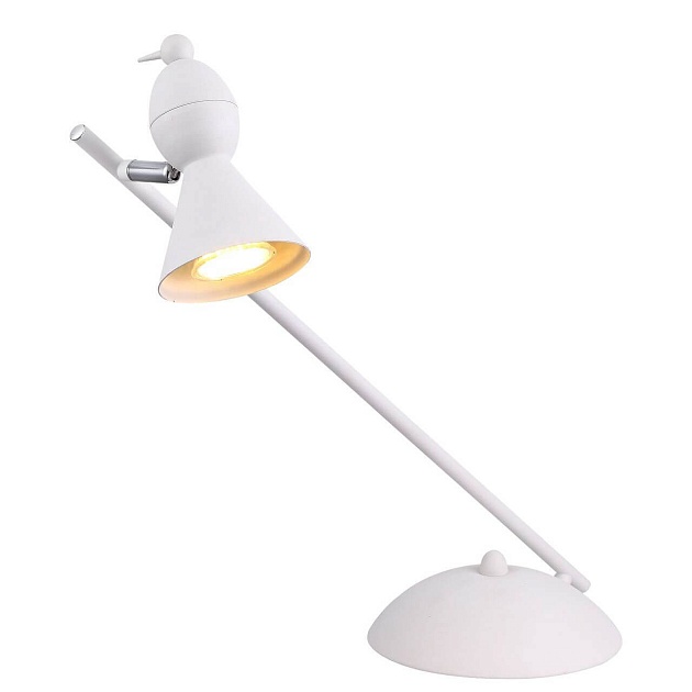Настольная лампа Arte Lamp Picchio A9229LT-1WH изображение Настольная лампа Arte Lamp Picchio A9229LT-1WH Фото №