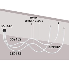 Светодиодный гибкий неон Novotech Konst Ramo 38W/m теплый белый 3 м 359132 1