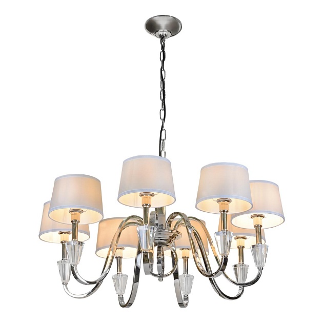 Подвесная люстра iLamp Opera 82177/8 CR изображение 4 Подвесная люстра iLamp Opera 82177/8 CR Фото № 4