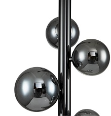 Подвесная люстра Indigo Canto 11026/5P Black V000238 1