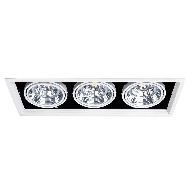 Встраиваемый светодиодный светильник Arte Lamp Merga A8450PL-3WH Фото № 5