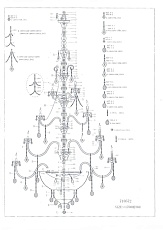 Подвесная люстра Osgona Tesoro 710572 2