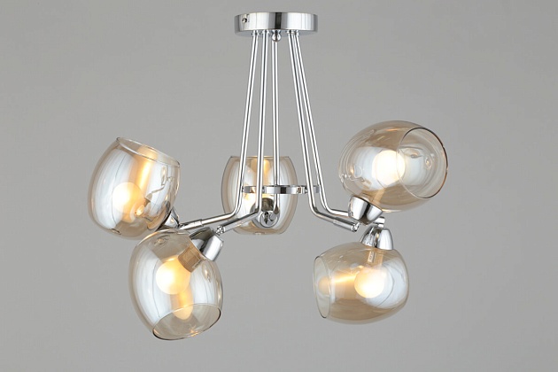 Подвесная люстра Omnilux Tesero OML-27307-05 изображение 3 Подвесная люстра Omnilux Tesero OML-27307-05 Фото № 3