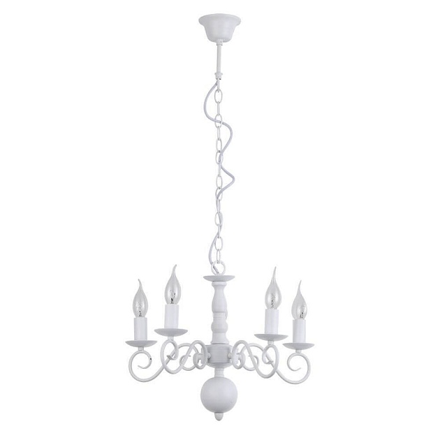Подвесная люстра Arte Lamp A1129LM-5WH Фото № 
