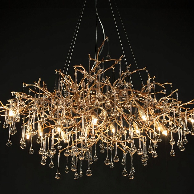 Подвесная люстра Loft IT Bijout 10067/1500 GB изображение 8 Подвесная люстра Loft IT Bijout 10067/1500 GB Фото № 8