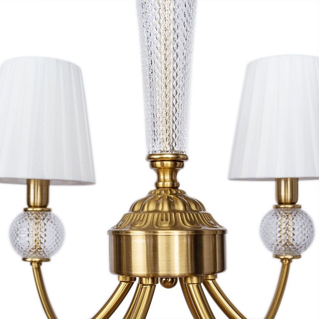 Подвесная люстра Arte Lamp Gracie A7301LM-6PB изображение 2 Подвесная люстра Arte Lamp Gracie A7301LM-6PB Фото № 2