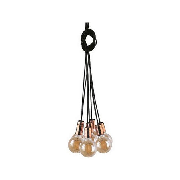 Подвесная люстра Nowodvorski Cable Black/Copper 9746 Фото № 