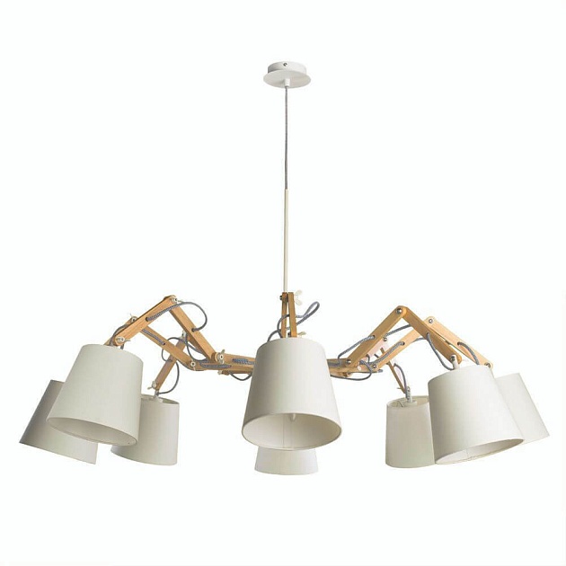 Подвесная люстра Arte Lamp Pinoccio A5700LM-8WH Фото № 