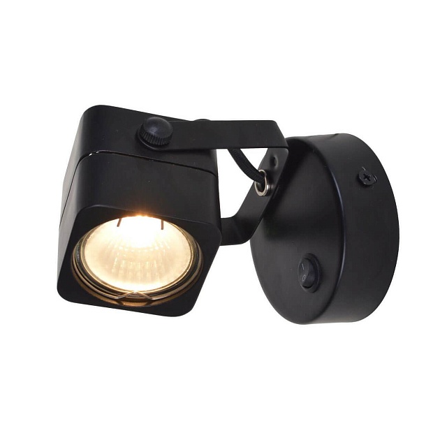 Спот Arte Lamp Lente A1314AP-1BK Фото № 