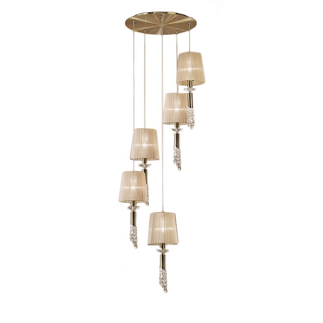 Подвесная люстра Mantra Tiffany Bronze 3877 изображение Подвесная люстра Mantra Tiffany Bronze 3877 Фото №