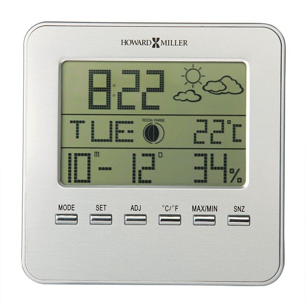 Часы настольные Howard Miller Weather View 645-693 Фото № 