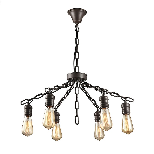 Подвесная люстра Toplight Kristen TL1181H-06BK Фото № 