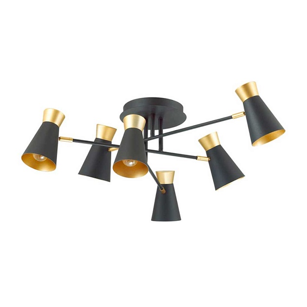 Потолочная люстра Lumion Lofti Liam 3790/6C Фото № 