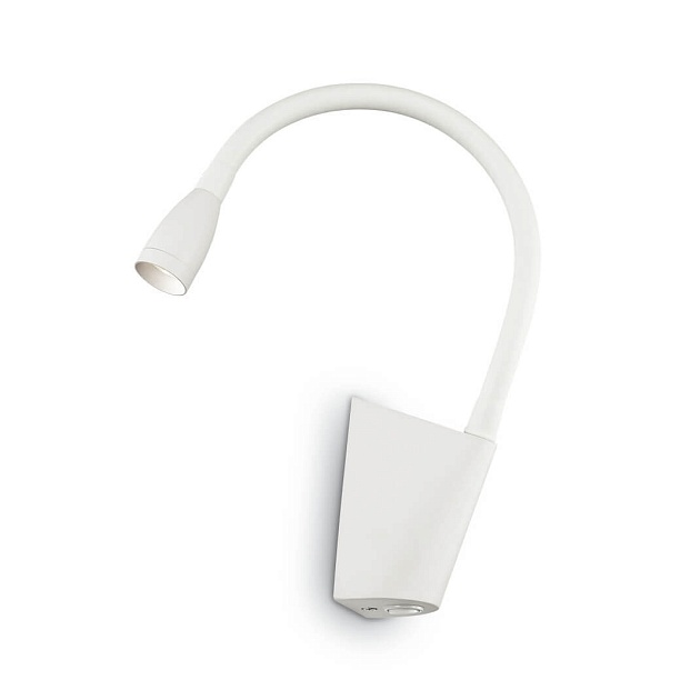 Светодиодный спот Ideal Lux Goose Ap Bianco 142708 изображение Светодиодный спот Ideal Lux Goose Ap Bianco 142708 Фото №