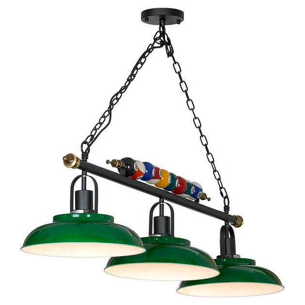 Подвесная люстра Lussole Loft Badger GRLSP-9542 Фото № 