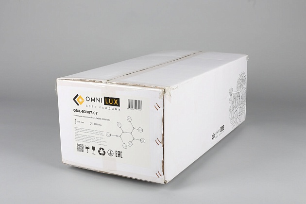 Потолочная люстра Omnilux Asolo OML-93907-07 изображение 5 Потолочная люстра Omnilux Asolo OML-93907-07 Фото № 5