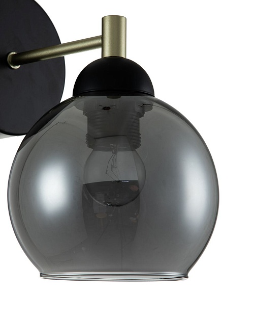 Бра Indigo Grappoli 11029/1W Black V000219 изображение 3 Бра Indigo Grappoli 11029/1W Black V000219 Фото № 3