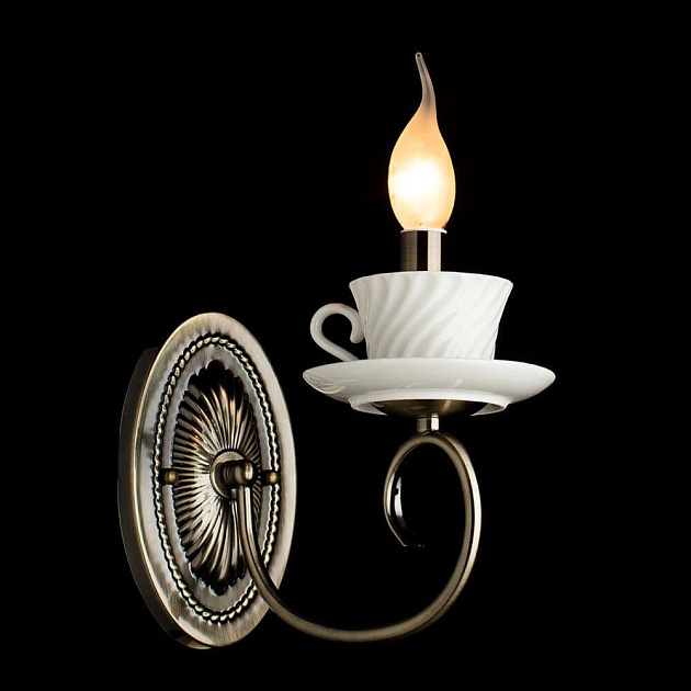 Бра Arte Lamp Teapot A6380AP-1AB изображение 2 Бра Arte Lamp Teapot A6380AP-1AB Фото № 2