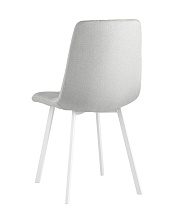 Кухонный стул Stool Group Chilly рогожка светло-серый (ножки белые) OS-2011 1009-34 wl 5