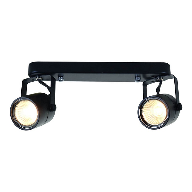 Спот Arte Lamp Lente A1310PL-2BK Фото № 