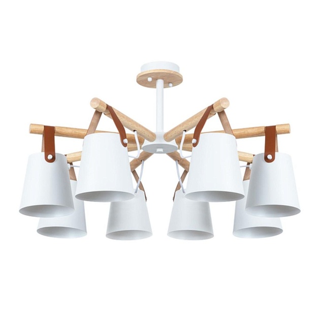 Потолочная люстра Arte Lamp Thomas A7032PL-8WH Фото № 