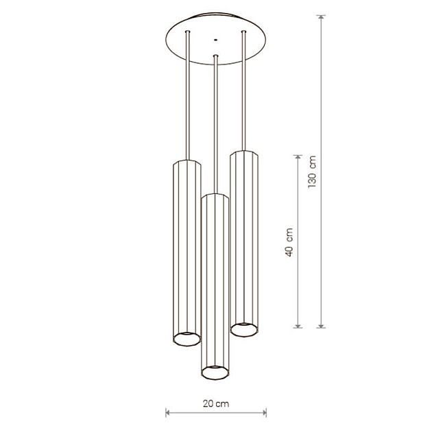 Подвесная люстра Nowodvorski Poly 8884 Фото № 2