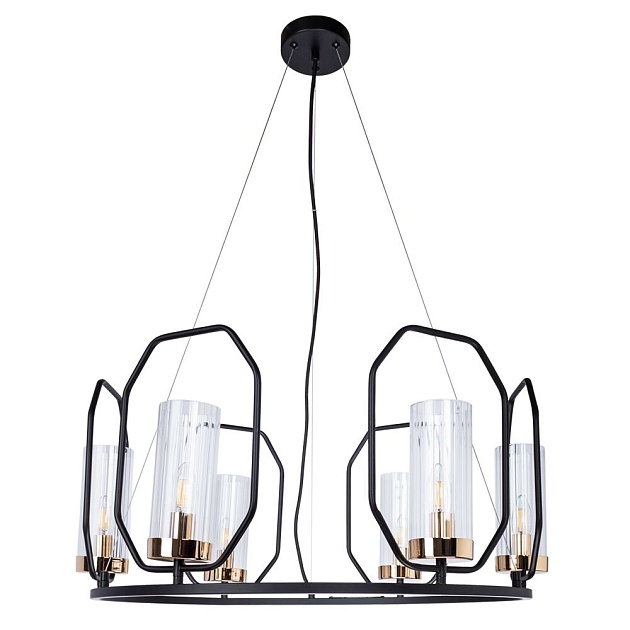 Подвесная люстра Arte Lamp Celaeno A7004SP-6BK Фото № 