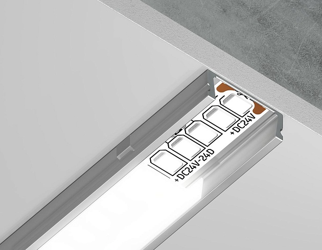 Профиль с рассеивателем Ambrella Illumination GP1700AL изображение 3 Профиль с рассеивателем Ambrella Illumination GP1700AL Фото № 3