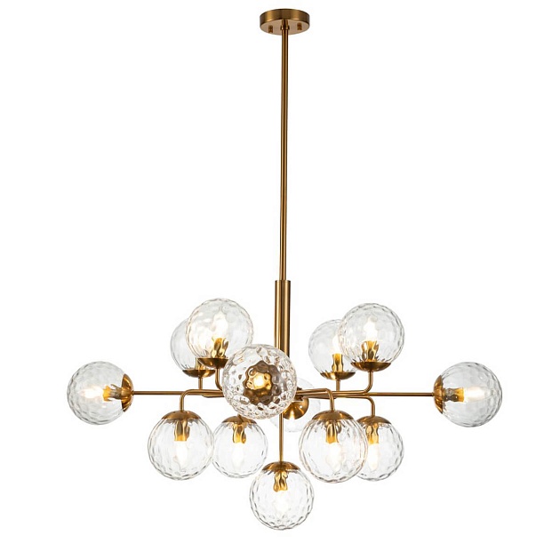 Подвесная люстра Indigo Cocoon 11008/13P Brass V000121 Фото № 