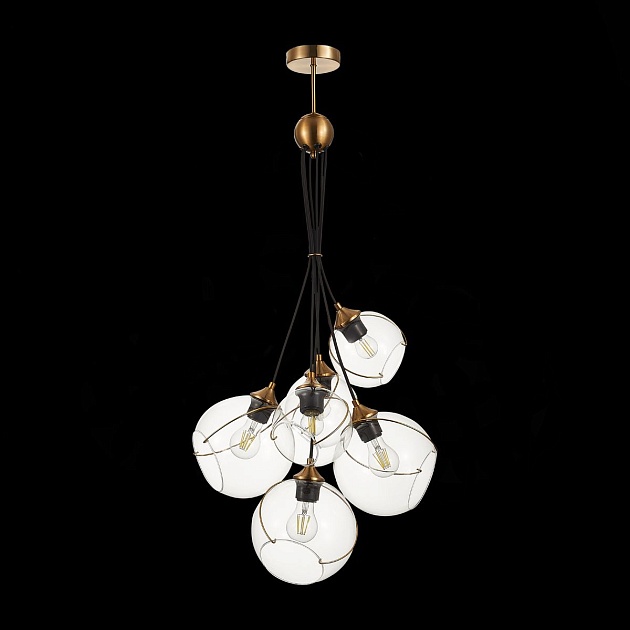 Подвесная люстра Evoluce Satturo SLE103103-06 Фото № 5