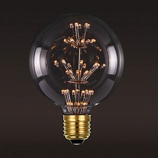 Лампа светодиодная филаментная E27 3W прозрачная G8047LED 1