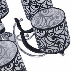 Подвесная люстра Arte Milano Florentia-4957 304957/8 Bk/Ni 3