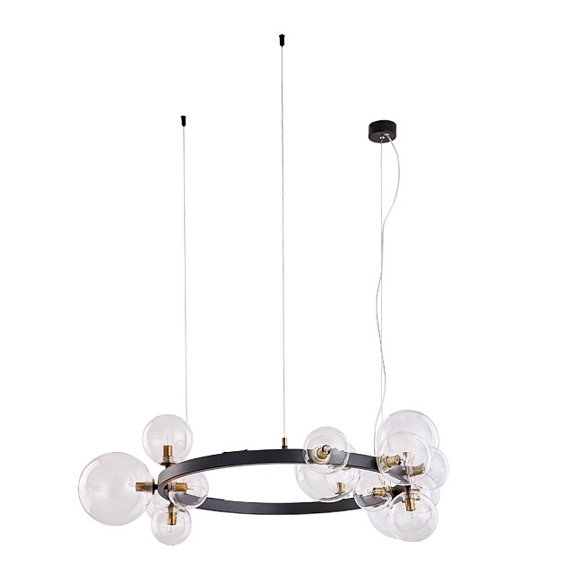 Подвесная люстра Arte Lamp Vincent A7790SP-15BK Фото № 