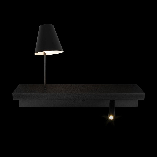 Настенный светильник Loft IT Shelf 10216/2W Black Фото № 2