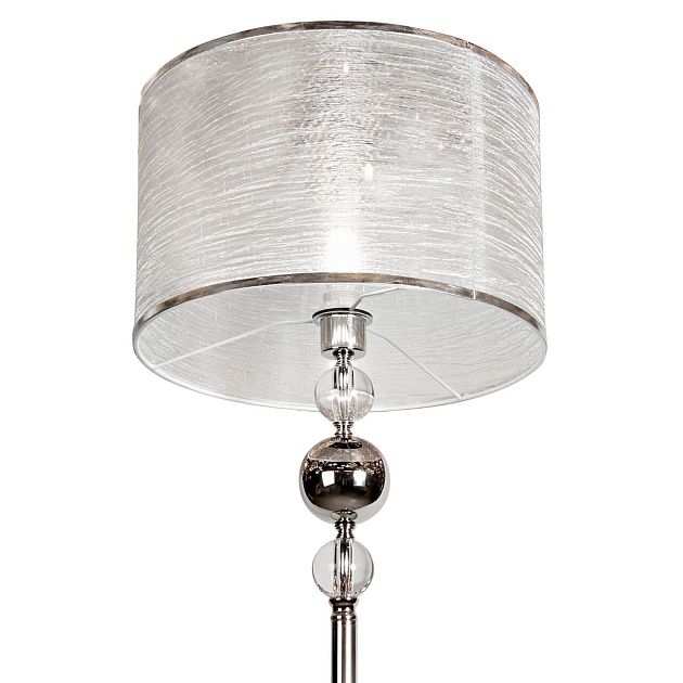 Торшер iLamp Chelsea F2400-1 Nickel изображение 2 Торшер iLamp Chelsea F2400-1 Nickel Фото № 2