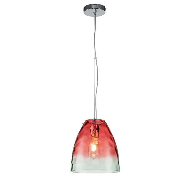 Подвесной светильник Indigo Bacca 11028/1P Red V000295 Фото № 1