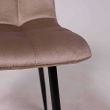 Кухонный стул AksHome Dallas темно-бежевый, велюр 68748 4